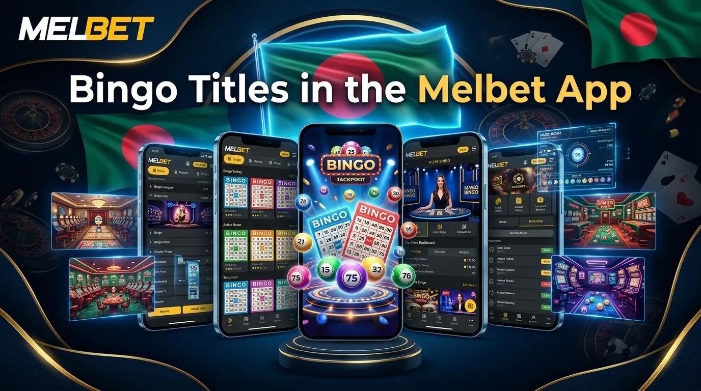 Bingo apps available on Melbet for players from Bangladesh