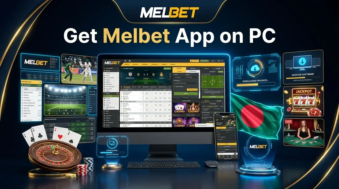 Guide on downloading the Melbet app on PC for players from Bangladesh