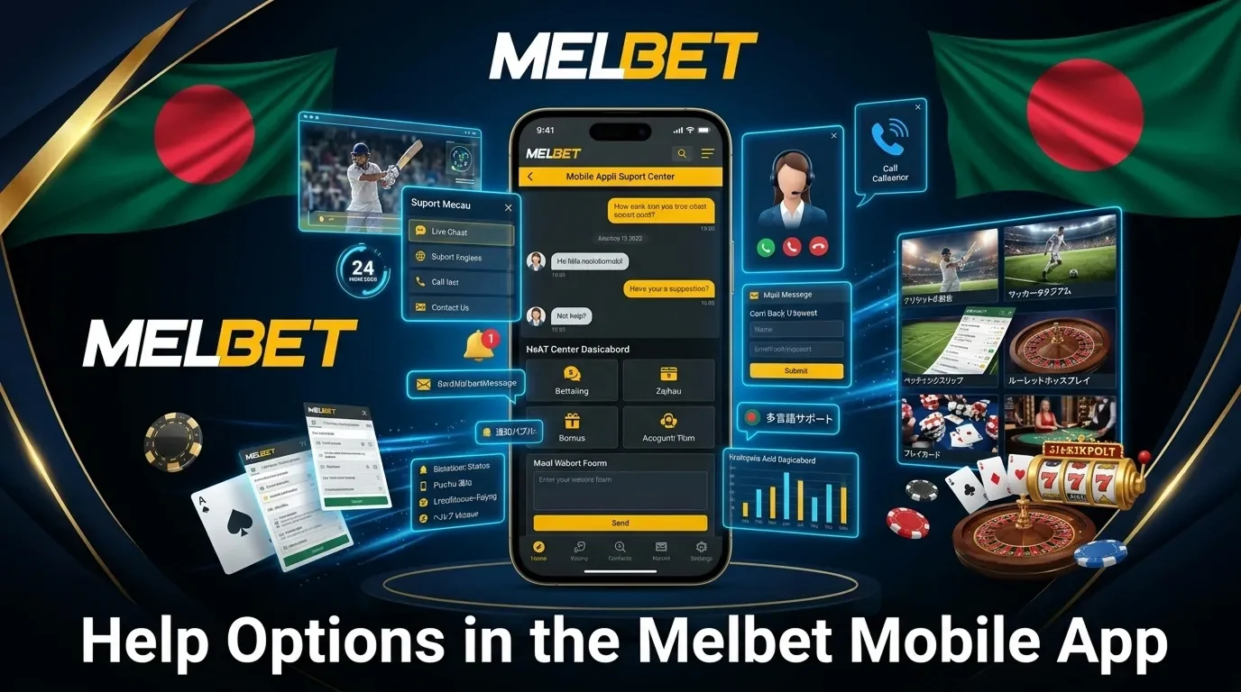 Melbet app customer support services for players from Bangladesh