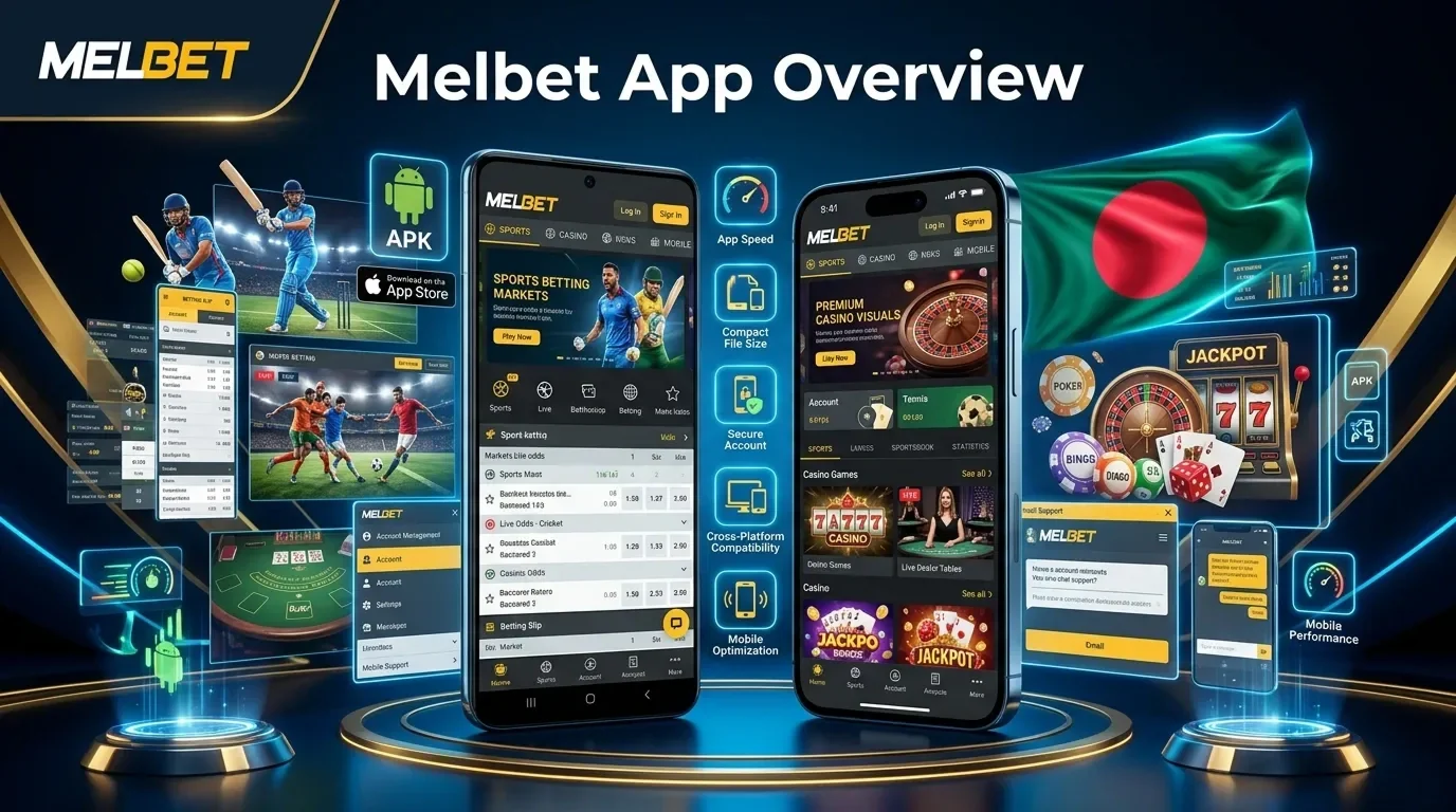 Main information about the Melbet mobile app in Bangladesh