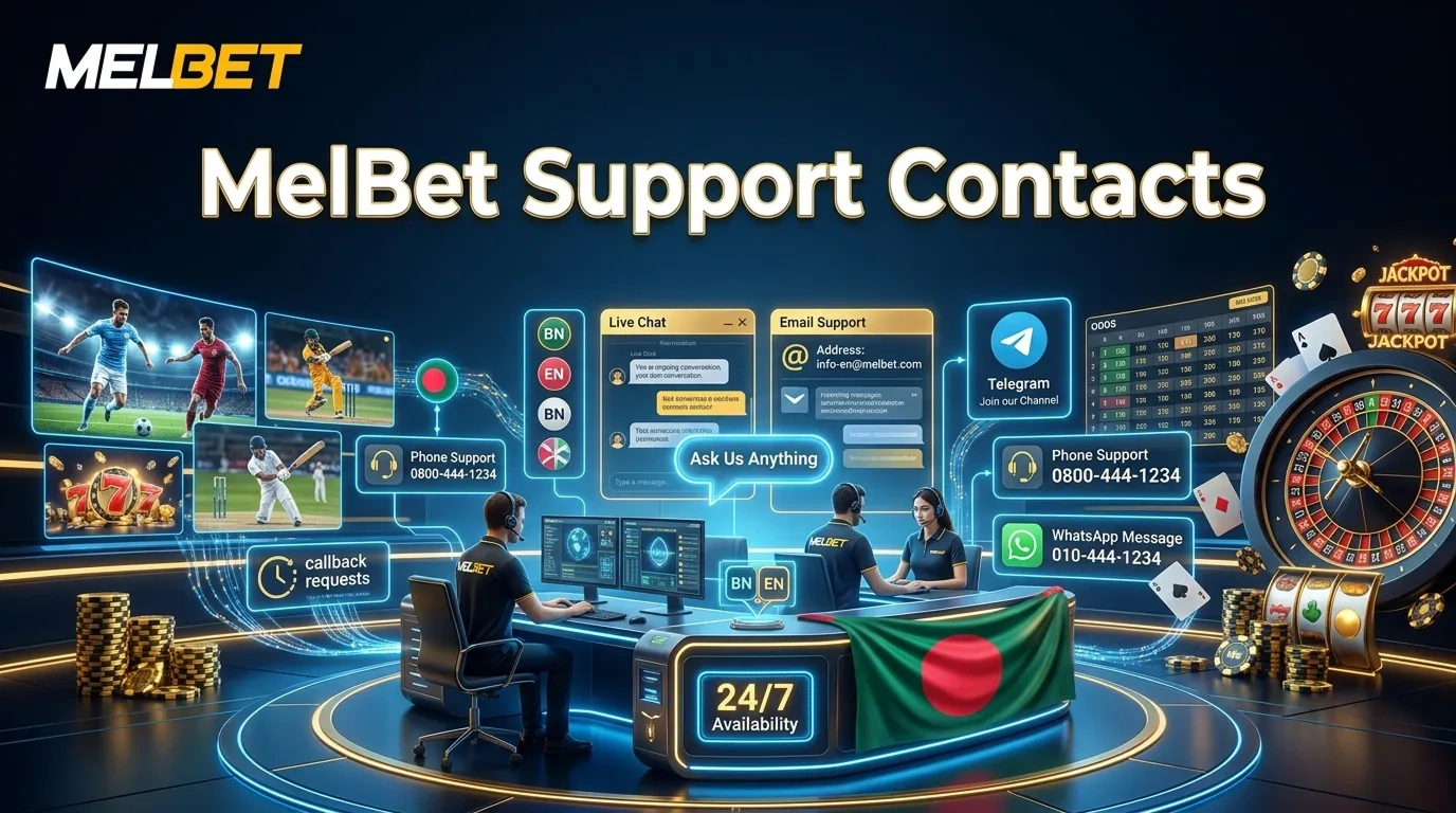 Melbet customer support services available in Bangladesh