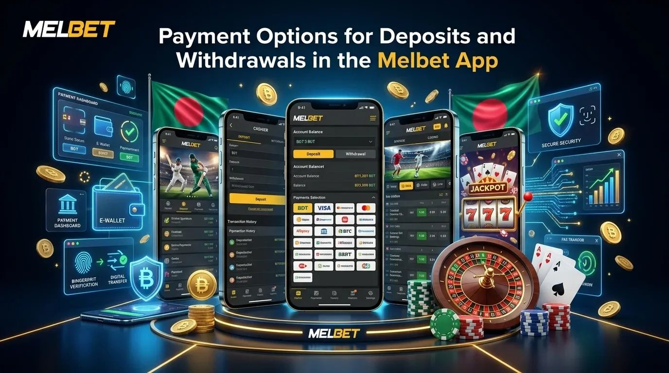 Melbet Payment options available for players from Bangladesh